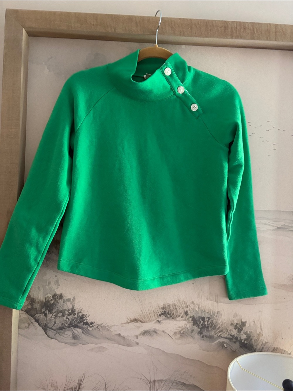 Crew Cuts very soft mock turtleneck